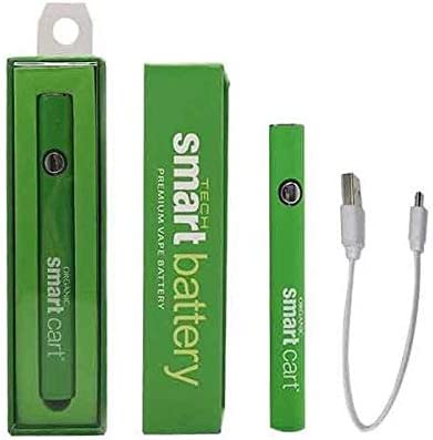 A green Smart Cart - Pen Style Battery.