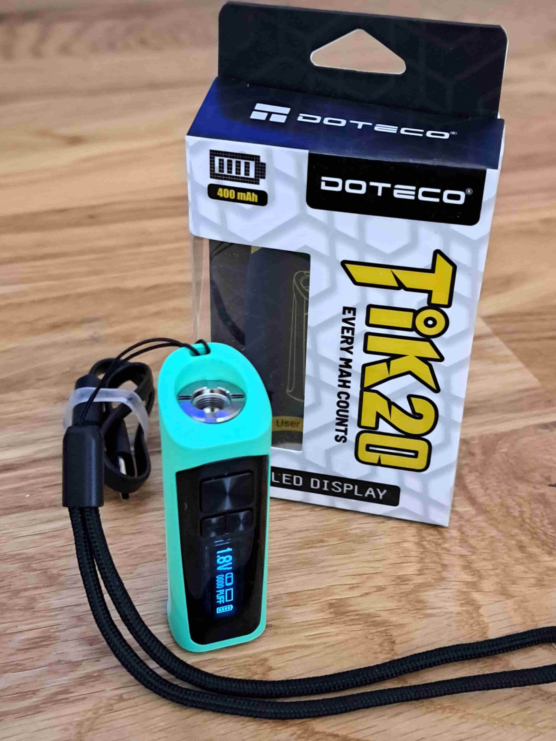 TIK20 Battery with OLED screen.
