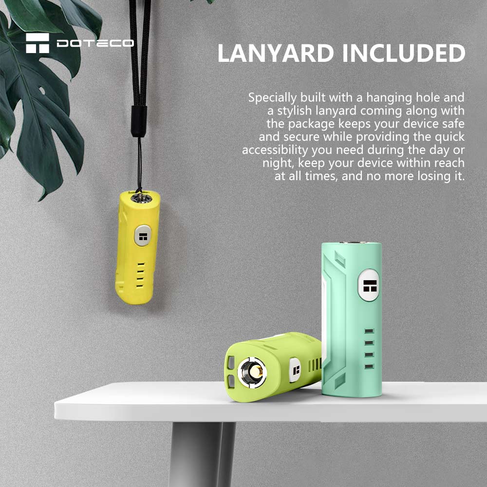 A TIK10 battery with a plant hanging on it.