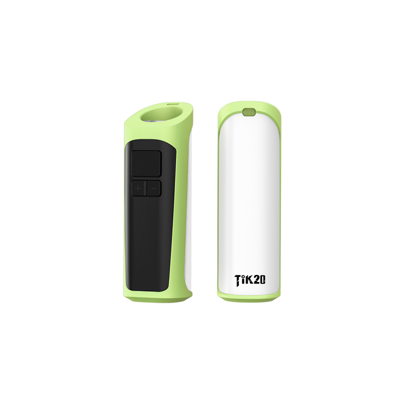 A TIK20 Battery - OLED screen with an OLED screen next to it.